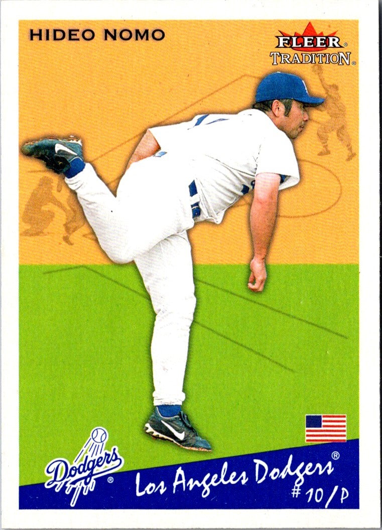 2002 Fleer Tradition Update Hideo Nomo