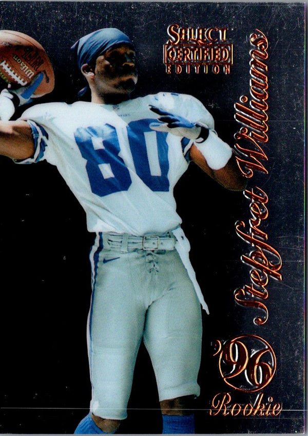 1996 Select Certified Artist's Proofs Stepfret Williams #101