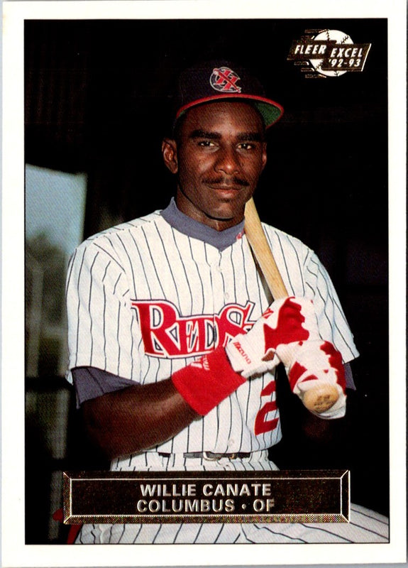1992 Fleer Excel Willie Canate #159