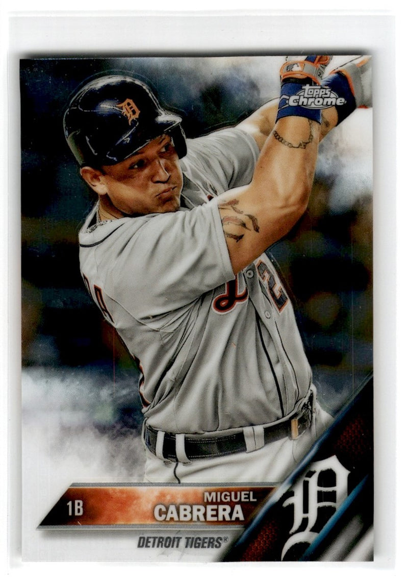 2016 Topps Chrome Miguel Cabrera