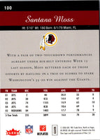 2006 Flair Showcase Santana Moss #100