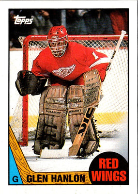 1987 O-Pee-Chee Glen Hanlon #89