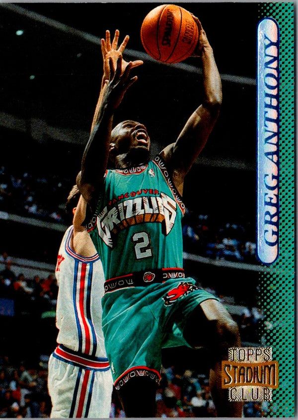 1996 Stadium Club Greg Anthony #89