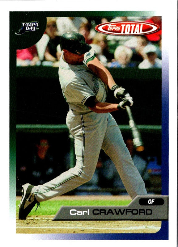 2005 Topps Total Team Checklists Carl Crawford #TTC27
