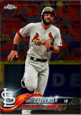 2018 Topps Chrome Matt Carpenter #33