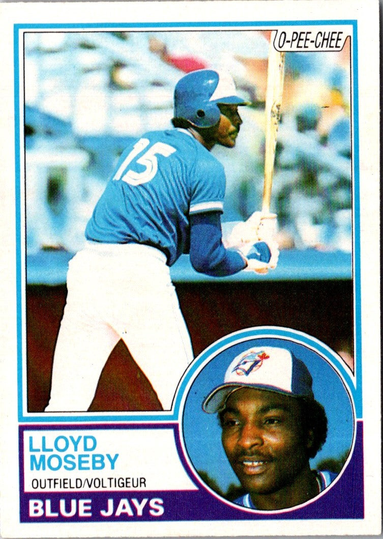 1983 O-Pee-Chee Lloyd Moseby