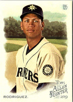 2019 Topps Allen & Ginter Alex Rodriguez #393