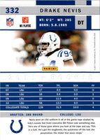2011 Score Drake Nevis #332 Rookie