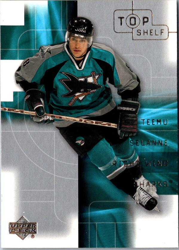 2001 Upper Deck Top Shelf Teemu Selanne #37