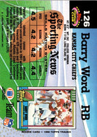 1992 Stadium Club Barry Word #126