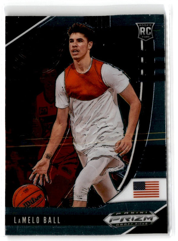 2020 Panini Prizm Draft Picks Collegiate LaMelo Ball #43