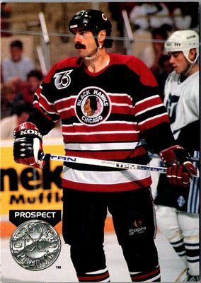 1991 Pro Set Platinum Michel Goulet #166