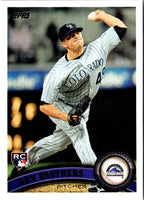 2011 Topps Update Rex Brothers #US24 Rookie