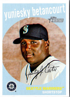 2008 Topps Heritage Yuniesky Betancourt #183