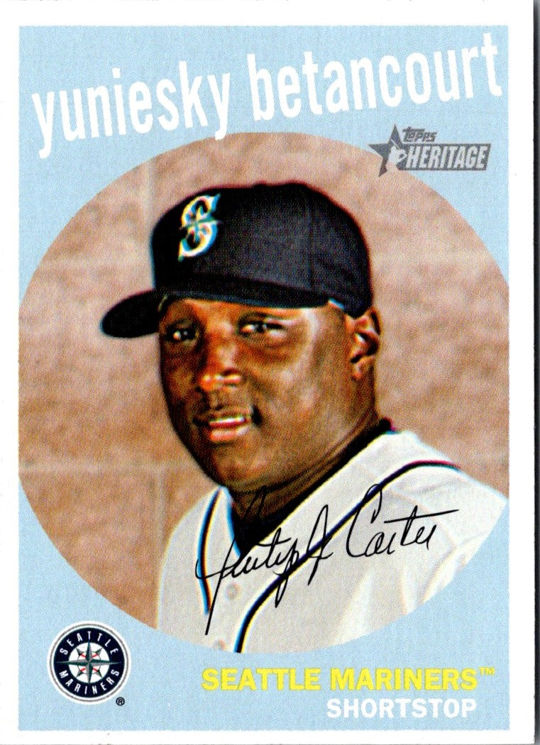 2008 Topps Heritage Yuniesky Betancourt