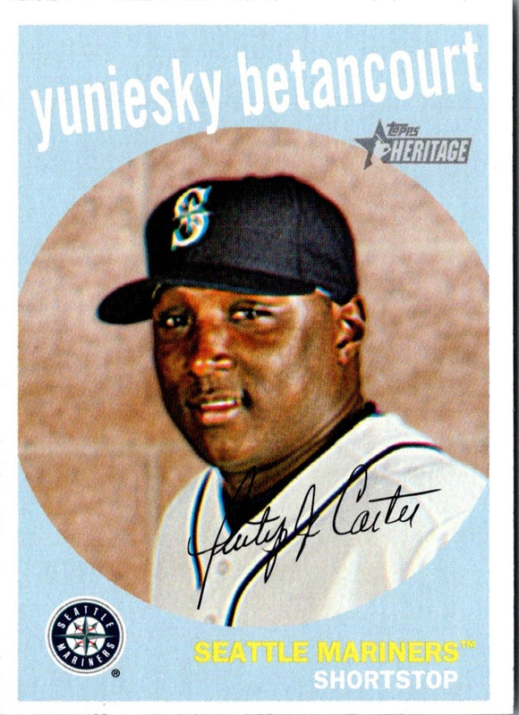 2008 Topps Heritage Yuniesky Betancourt #183