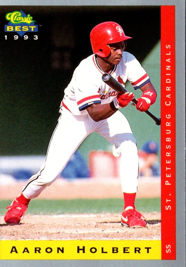 1993 Classic Best Aaron Holbert #206