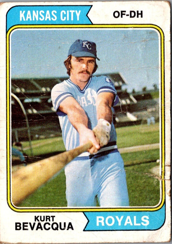 1974 Topps Kurt Bevacqua #454