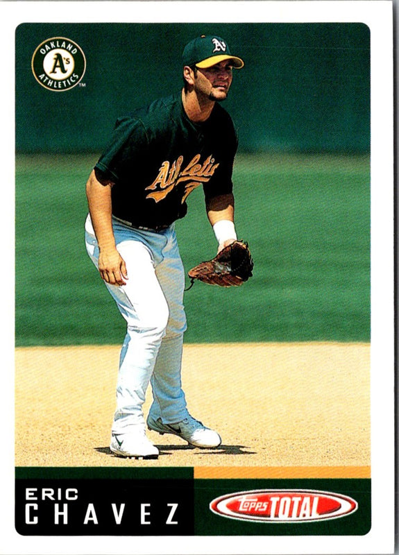 2002 Topps Total Eric Chavez #TTC21