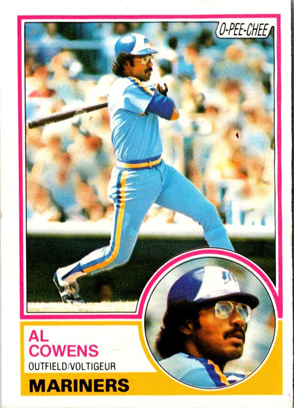 1983 O-Pee-Chee Al Cowens #193