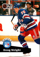 1991 Pro Set Doug Weight #549 Rookie