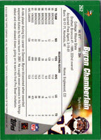 2002 Topps Byron Chamberlain #262