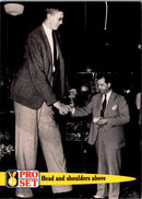 1992 Pro Set Foot Locker Super Bowl Commemorative Header Card