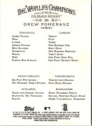 2012 Topps Allen & Ginter Drew Pomeranz