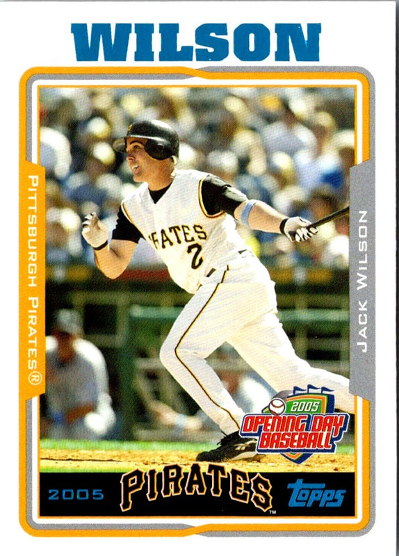 2005 Topps Opening Day Jack Wilson #39