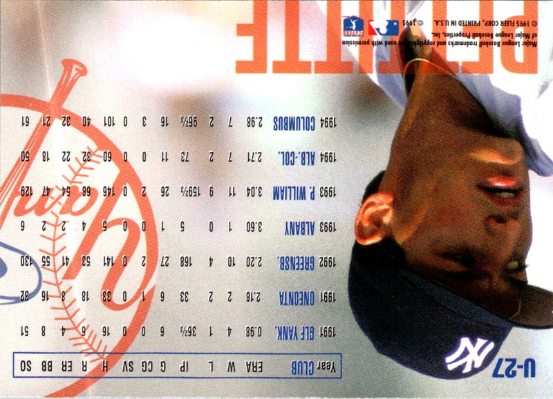 1995 Fleer Update Andy Pettitte