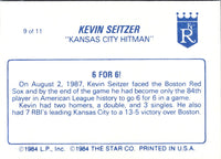 1988 Star Kevin Seitzer Kevin Seitzer #9