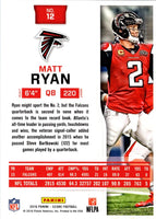 2016 Score Matt Ryan #12