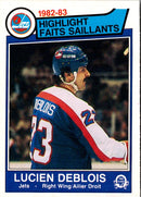 1983 O-Pee-Chee Lucien DeBlois