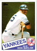 1985 Topps Don Baylor
