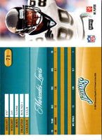 2007 Playoff Prestige Xtra Points Gold Marcedes Lewis #71