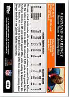2005 Topps 50th Anniversary Rookies Vernand Morency #426