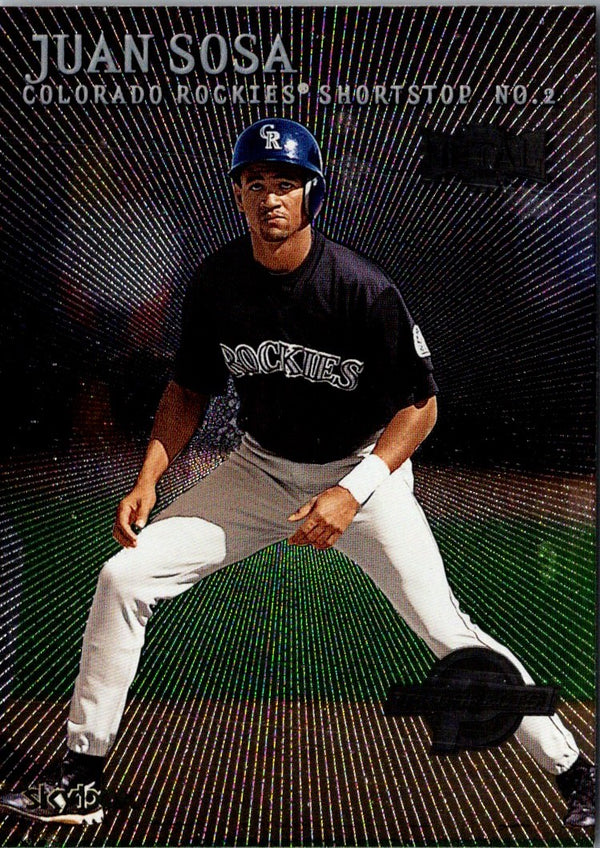 2000 Metal Juan Sosa #245 Rookie