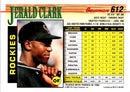 1993 Bowman Jerald Clark