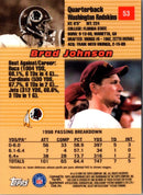 1998 Topps Chrome Brad Johnson
