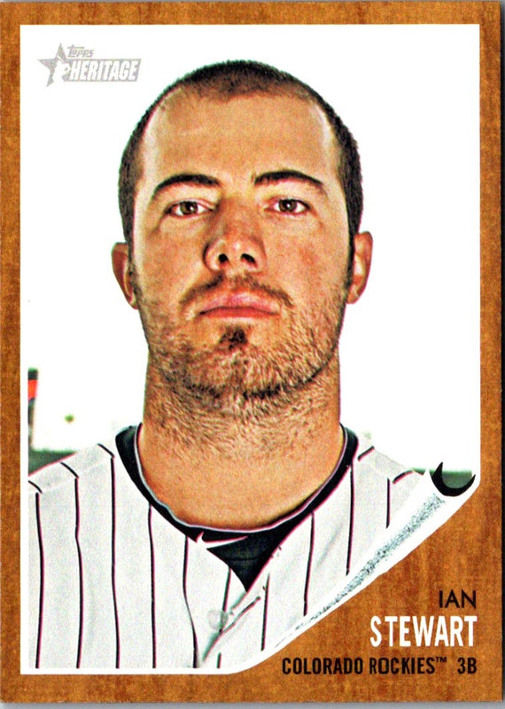 2011 Topps Heritage Ian Stewart #418