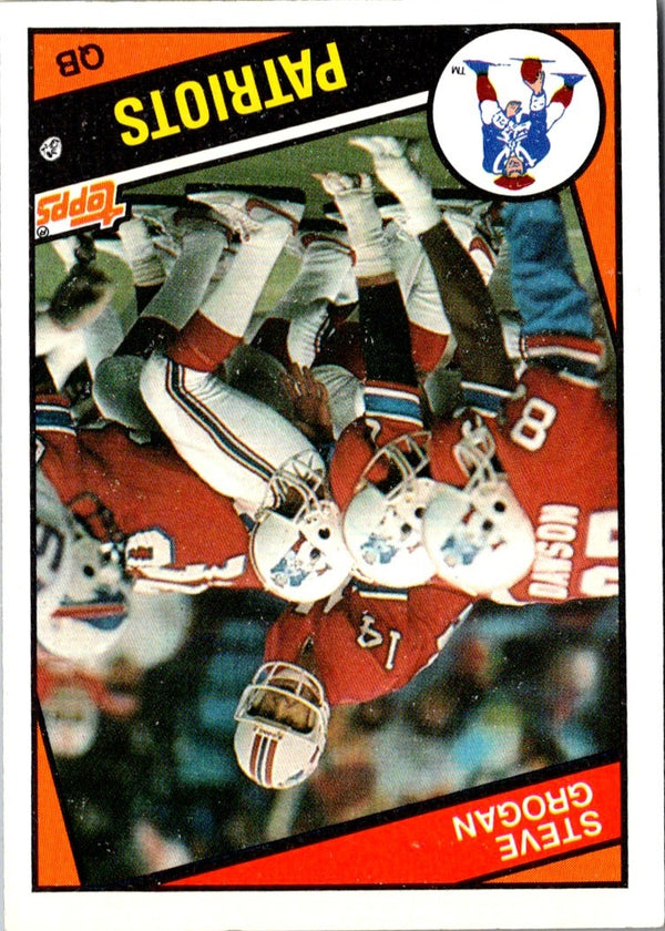 1984 Topps Steve Grogan #136