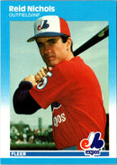 1987 Fleer Update Reid Nichols
