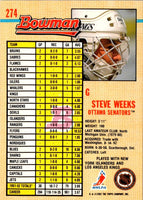 1992 Bowman Steve Weeks #274