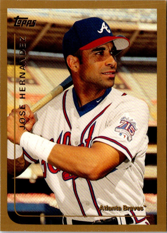 1999 Topps Traded & Rookies Jose Hernandez #T98