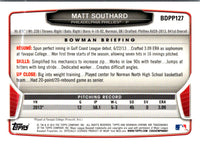 2013 Bowman Chrome Matt Southard #261