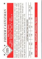 1979 TCMA 50's Foster Castleman #225