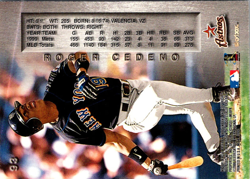 2000 Metal Roger Cedeno