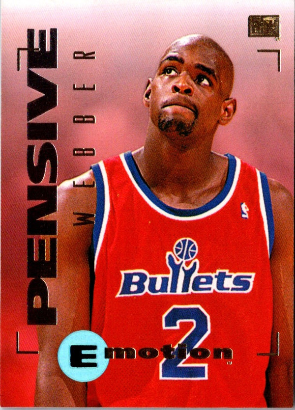 1994 SkyBox E-Motion Chris Webber #99