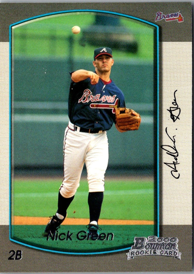 2000 Bowman Nick Green