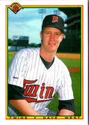 1990 Bowman Dave West
